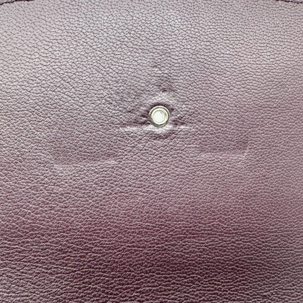 LOUIS VUITTON Vivienne Smooth Calfskin Leather Shoulder Bag Burgundy