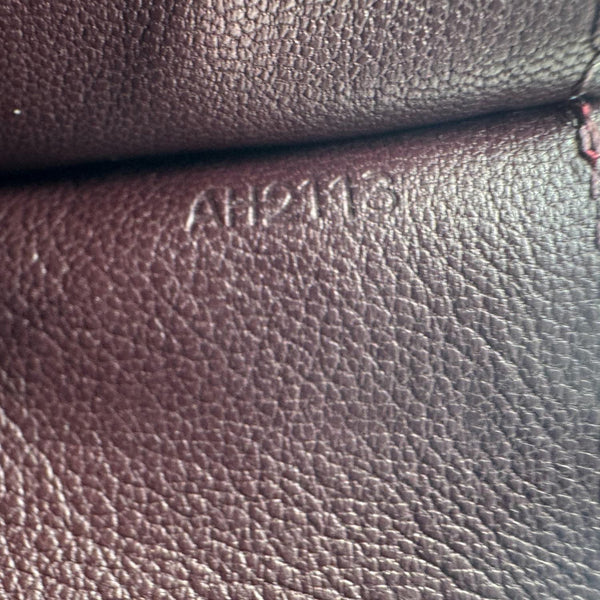 LOUIS VUITTON Vivienne Smooth Calfskin Leather Shoulder Bag Burgundy