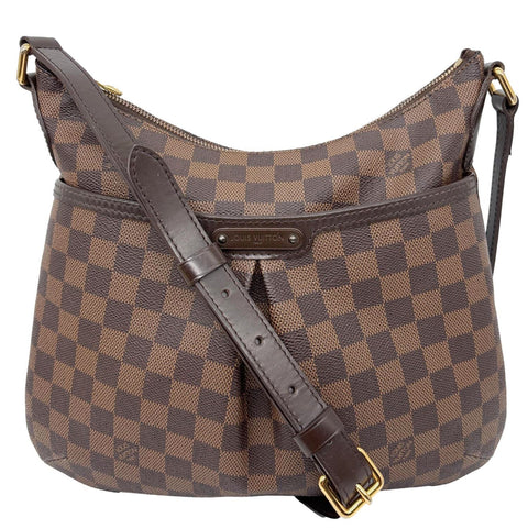 LOUIS VUITTON Bloomsbury PM Damier Ebene Crossbody Bag Brown