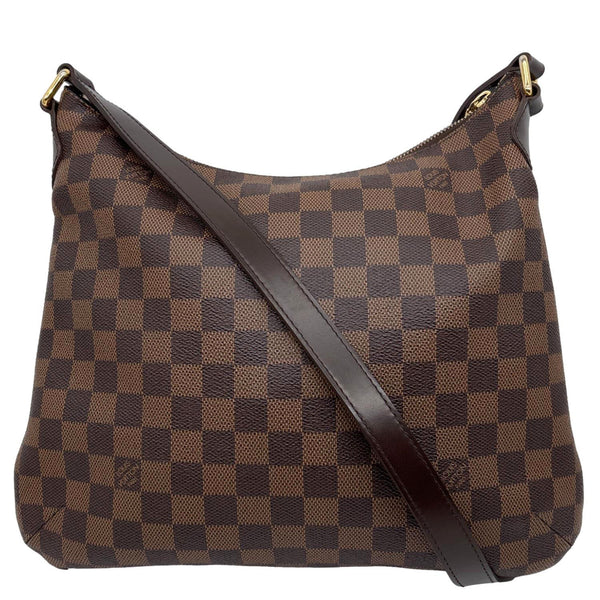 LOUIS VUITTON Bloomsbury PM Damier Ebene Crossbody Bag Brown