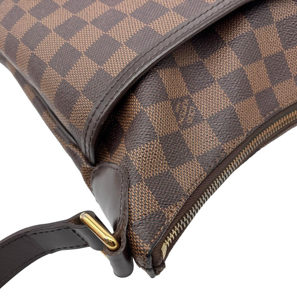 LOUIS VUITTON Bloomsbury PM Damier Ebene Crossbody Bag Brown