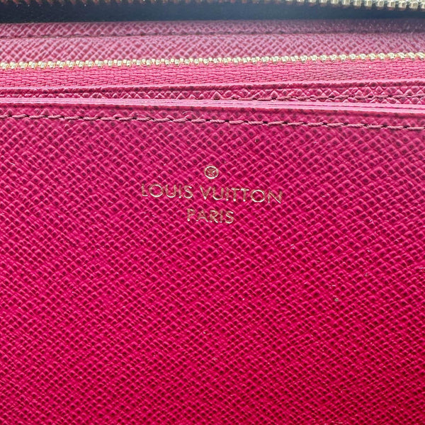 LOUIS VUITTON Monogram Canvas Zippy Wallet Brown