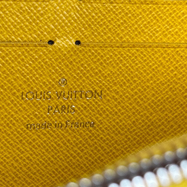 LOUIS VUITTON Twist Bird Epi Leather Chain Wallet Yellow