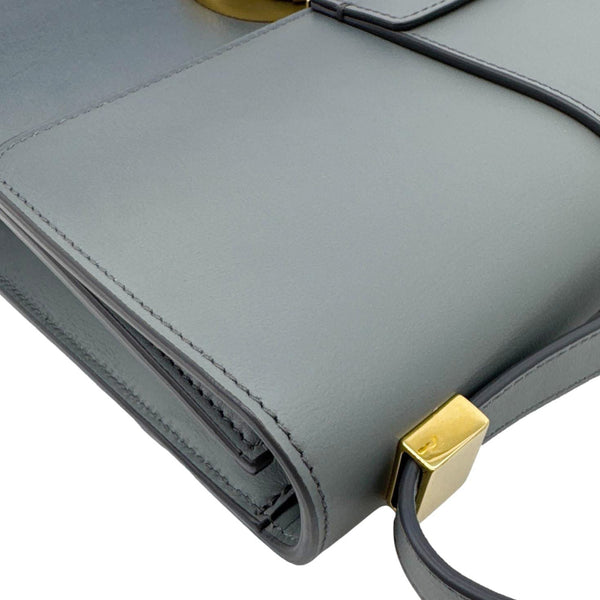 CHRISTIAN DIOR 30 Montaigne Flap Gradient Leather Crossbody Bag Grey