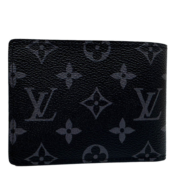 LOUIS VUITTON Multiple Monogram Eclipse Canvas Men's Wallet Black