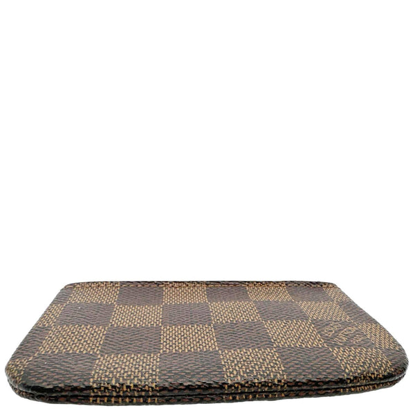 LOUIS VUITTON Key Cles Damier Ebene Pouch Brown