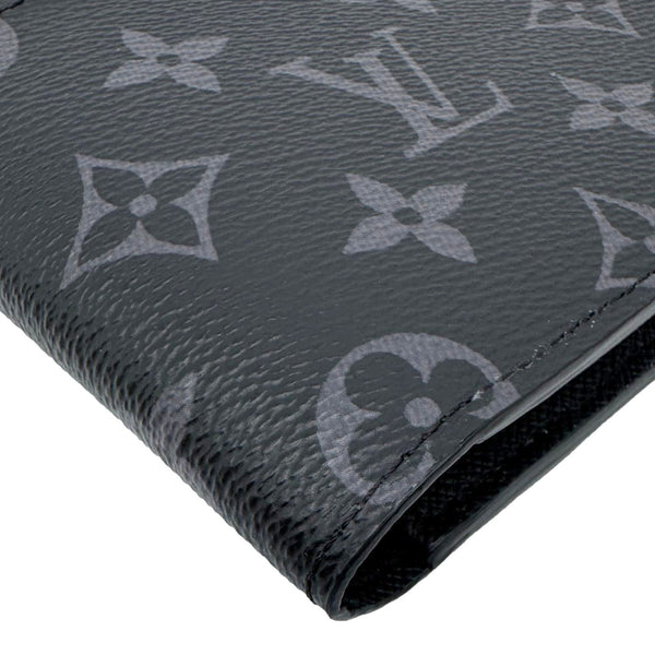 LOUIS VUITTON Multiple Monogram Eclipse Canvas Men's Wallet Black