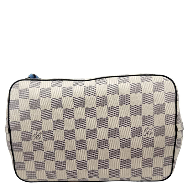 LOUIS VUITTON Neonoe MM Damier Azur Shoulder Bag Blue