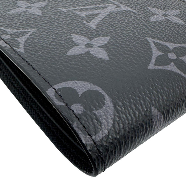 LOUIS VUITTON Multiple Monogram Eclipse Canvas Men's Wallet Black