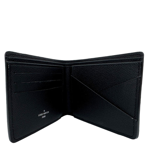 LOUIS VUITTON Multiple Monogram Eclipse Canvas Men's Wallet Black