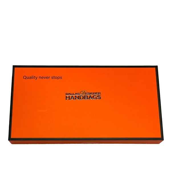 Dallas Designer Handbags Leather iPhone 15 Pro MagSafe Phone Case Navy Blue