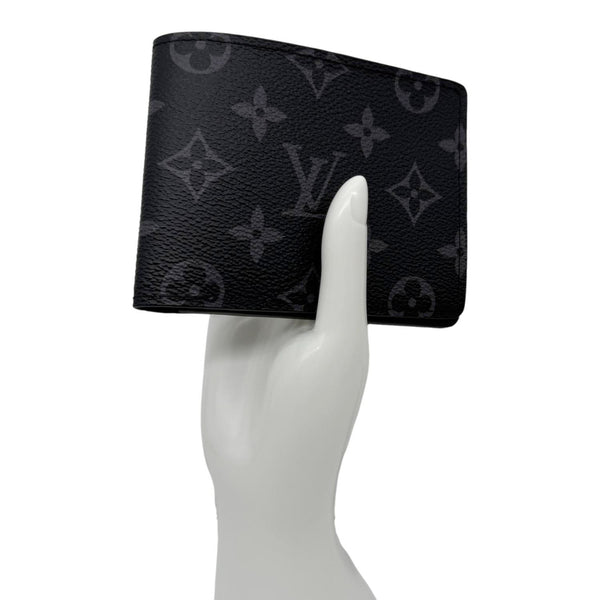 LOUIS VUITTON Multiple Monogram Eclipse Canvas Men's Wallet Black