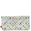 LOUIS VUITTON Insolite Monogram Multicolor Zippy Wallet White