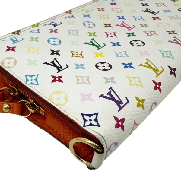 LOUIS VUITTON Insolite Monogram Multicolor Zippy Wallet White