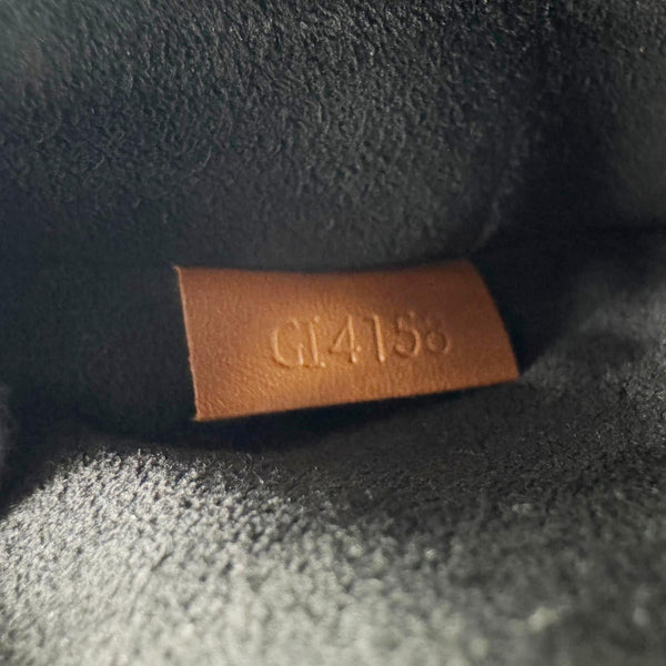 LOUIS VUITTON Dauphine Taurillon Leather Shoulder Bag Cream