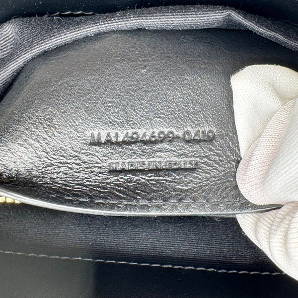 YVES SAINT LAURENT Loulou Small Quilted Leather Crossbody Bag Black
