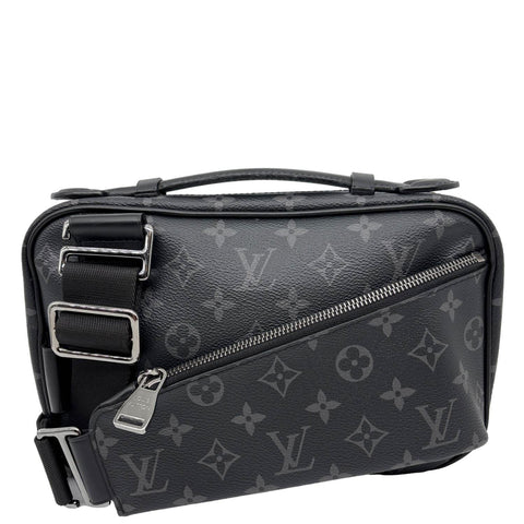 LOUIS VUITTON Explorer Monogram Eclipse Canvas Bumbag Black