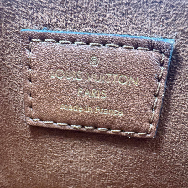 LOUIS VUITTON Locky BB Monogram Canvas Shoulder Bag Brown