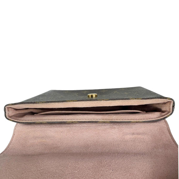 LOUIS VUITTON Locky BB Monogram Canvas Shoulder Bag Pink