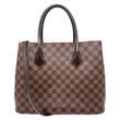 LOUIS VUITTON Kensington Bowling Damier Ebene Shoulder Bag Brown