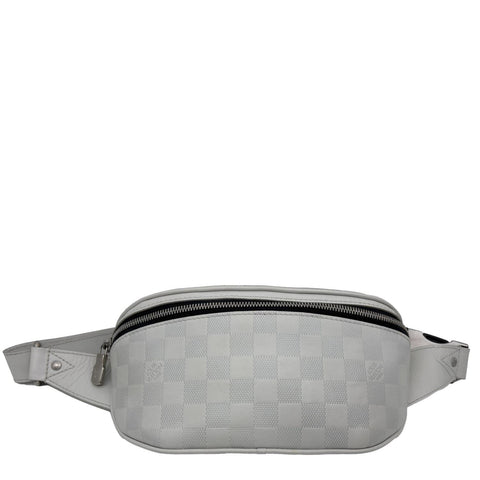 LOUIS VUITTON Campus Damier Infini Bumbag White