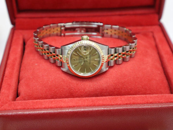 ROLEX Oyster Perpetual Stainless Steel Watch front 