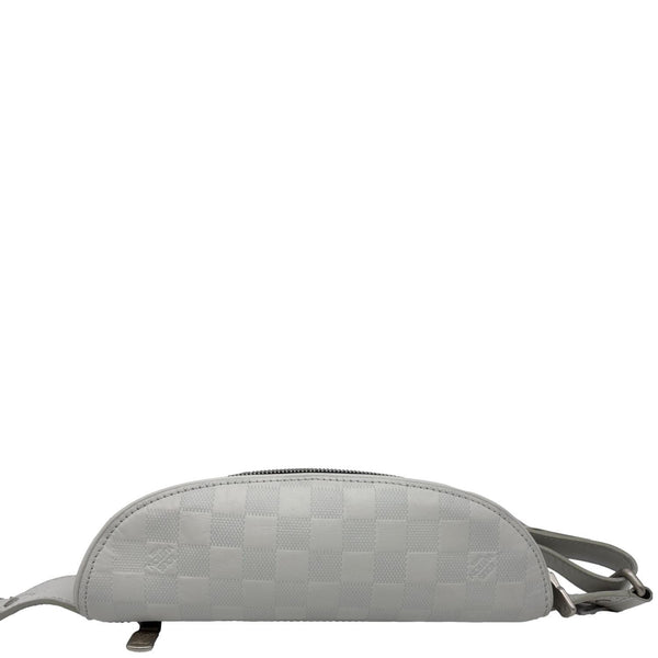 LOUIS VUITTON Campus Damier Infini Bumbag White