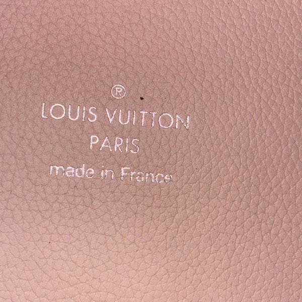 LOUIS VUITTON Hina PM Monogram Mahina Leather Crossbody Bag Magnolia