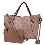 LOUIS VUITTON Hina PM Mahina Leather Crossbody Bag Magnolia