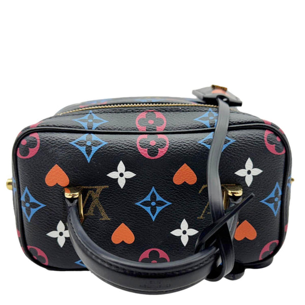 LOUIS VUITTON Game On Vanity PM Monogram Canvas Shoulder Bag Black