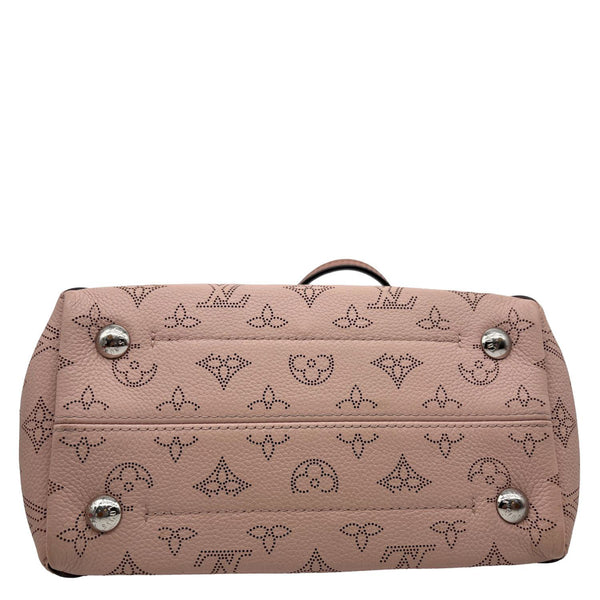 LOUIS VUITTON Hina PM Monogram Mahina Leather Crossbody Bag Magnolia