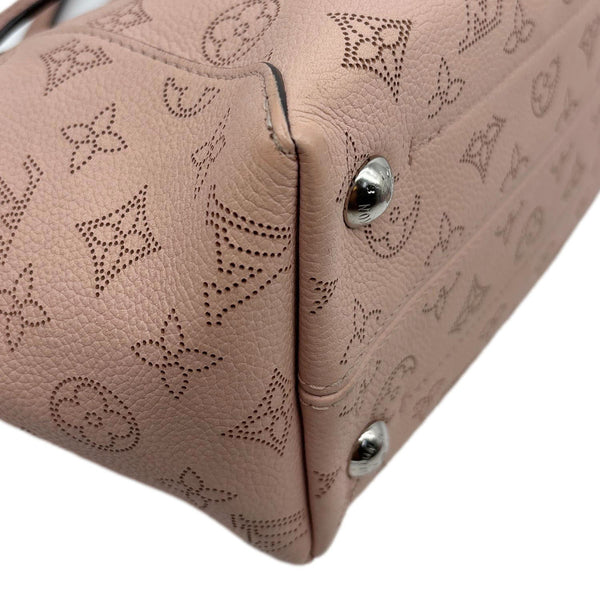 LOUIS VUITTON Hina PM Monogram Mahina Leather Crossbody Bag Magnolia