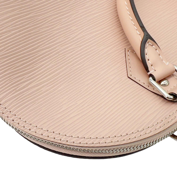 LOUIS VUITTON Alma PM Epi Leather Satchel Bag Pink