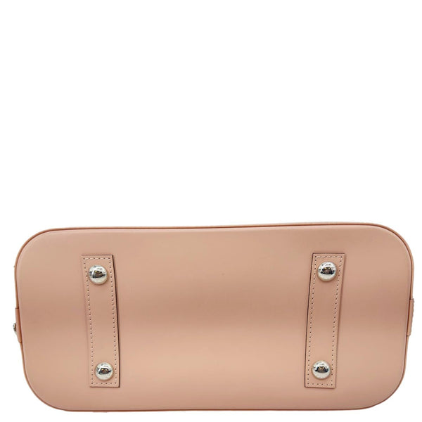 LOUIS VUITTON Alma PM Epi Leather Satchel Bag Pink
