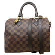 LOUIS VUITTON Speedy 25 Bandouliere Damier Ebene Shoulder Bag Brown