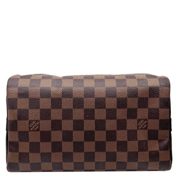 LOUIS VUITTON Speedy 25 Bandouliere Damier Ebene Shoulder Bag Brown