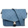 LOUIS VUITTON Taigarama Messengerama Monogram Eclipse Messenger Bag Blue