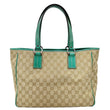 GUCCI GG Canvas Tote Bag Beige 113017