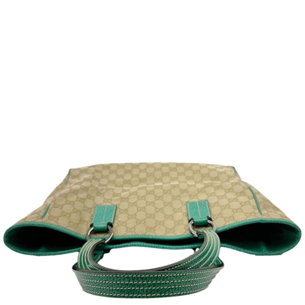 GUCCI GG Canvas Tote Bag Beige 113017
