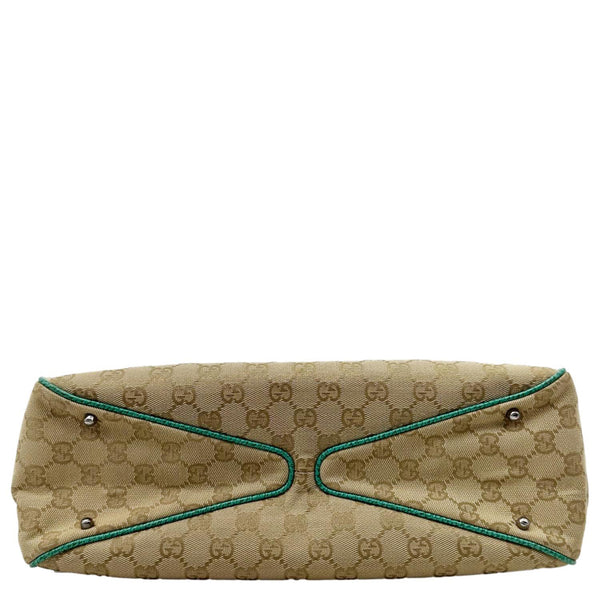 GUCCI GG Canvas Tote Bag Beige 113017