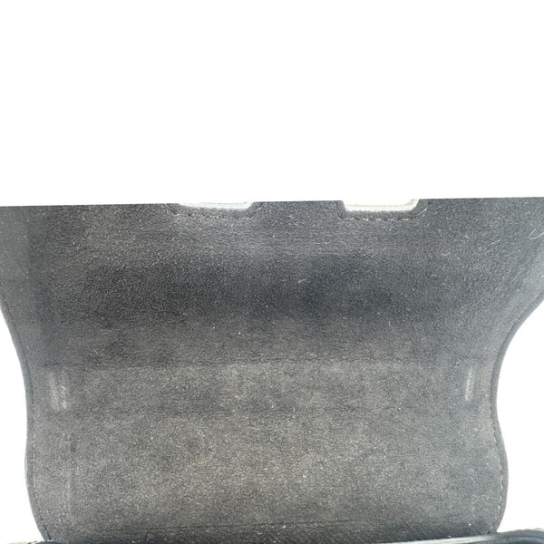 LOUIS VUITTON Twist MM Epi Leather Chain Shoulder Bag Black