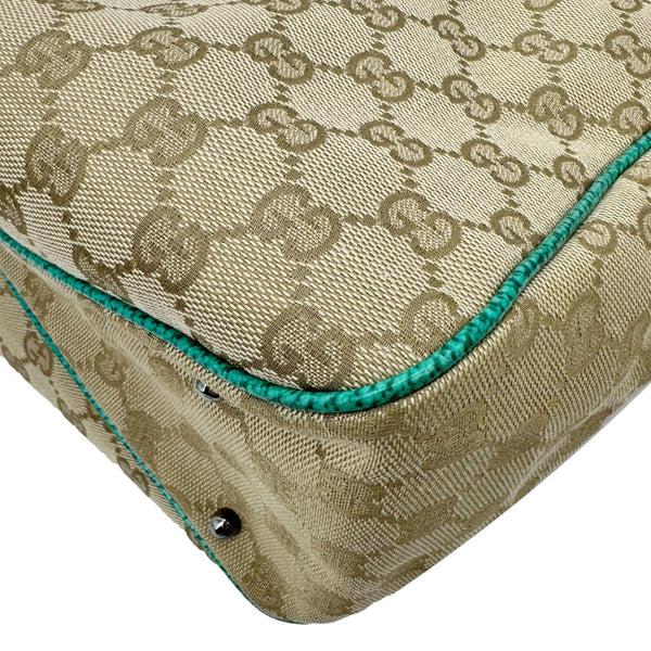 GUCCI GG Canvas Tote Bag Beige 113017