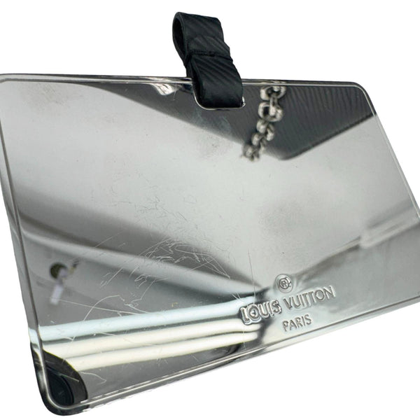 LOUIS VUITTON Twist MM Epi Leather Chain Shoulder Bag Black