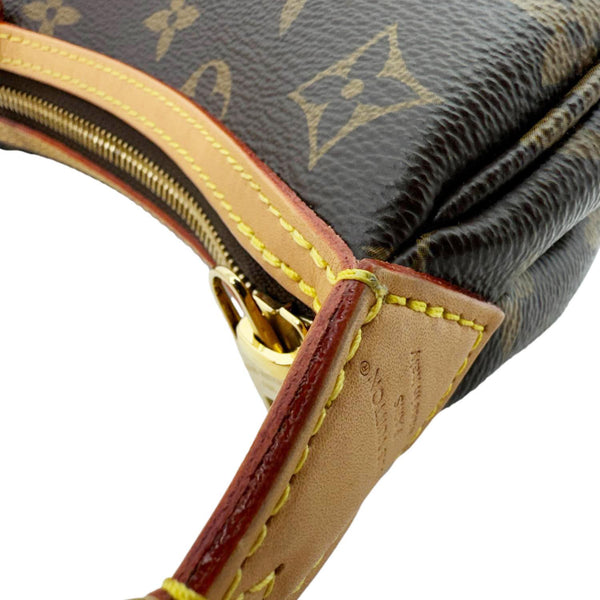 LOUIS VUITTON Looping Monogram Canvas Shoulder Bag Brown