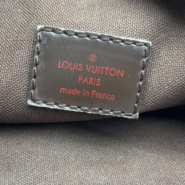 LOUIS VUITTON Pochette Bosphore Damier Ebene Crossbody Bag Brown