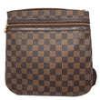 LOUIS VUITTON Pochette Bosphore Damier Ebene Crossbody Bag Brown