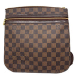 LOUIS VUITTON Pochette Bosphore Damier Ebene Crossbody Bag Brown
