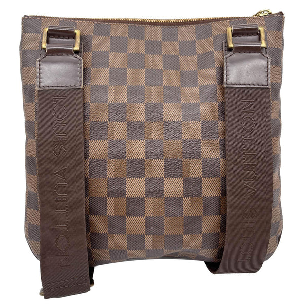 LOUIS VUITTON Pochette Bosphore Damier Ebene Crossbody Bag Brown