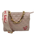 LOUIS VUITTON Fall In Love Coussin Monogram Embossed Shoulder Bag Light Pink