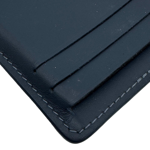 LOUIS VUITTON Monogram Shadow Pocket Organizer Navy Blue